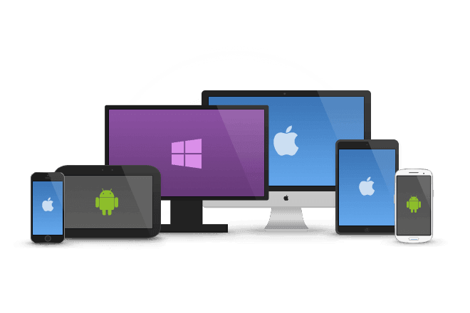 App on various devices